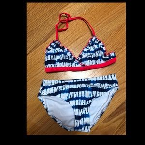 Kids Tie-dye Bathing Suit